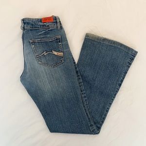 vintage low rise parasuco bootcut / flared jeans